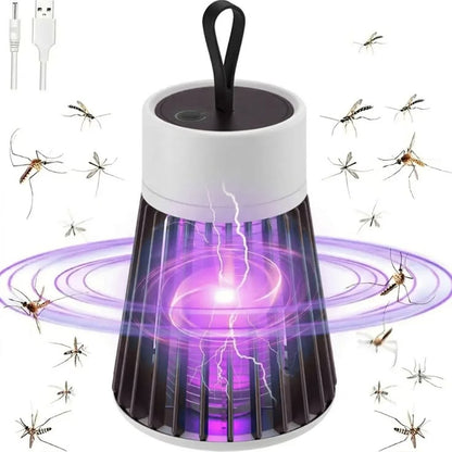 Rechargeable Electric Mosquito Killer Lamp – UV Light Insect Trap with USB Charging