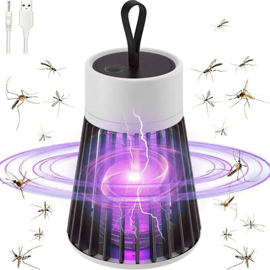 Rechargeable Electric Mosquito Killer Lamp – UV Light Insect Trap with USB Charging