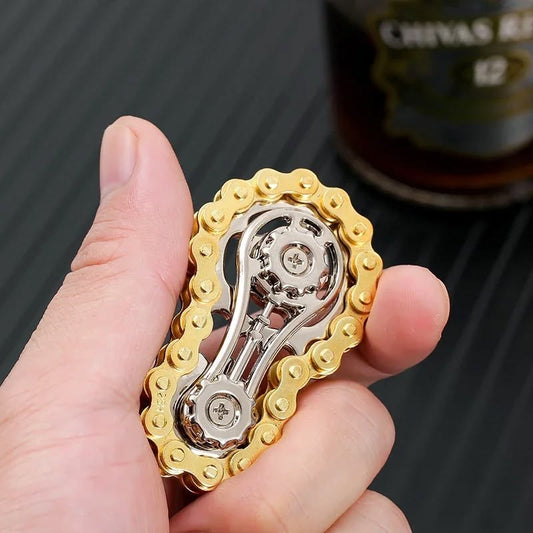 Chain Fidget Spinner – Portable Stress Relief & Sensory Toy