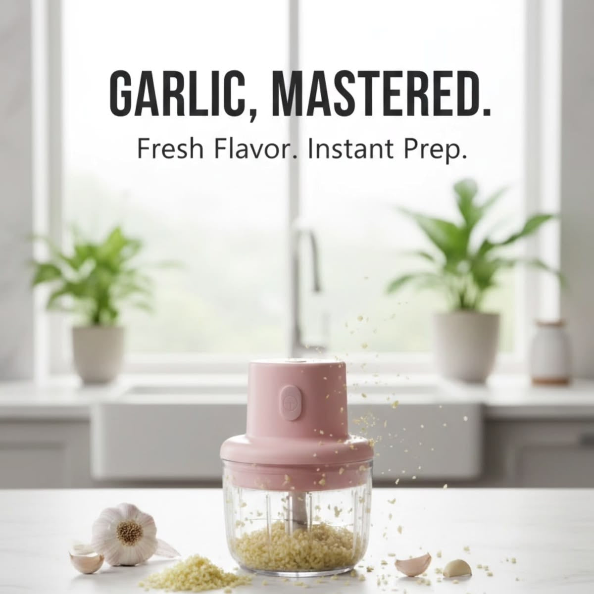 Portable Electric Food Chopper & Mini Blender – Fast, Compact Kitchen Helper