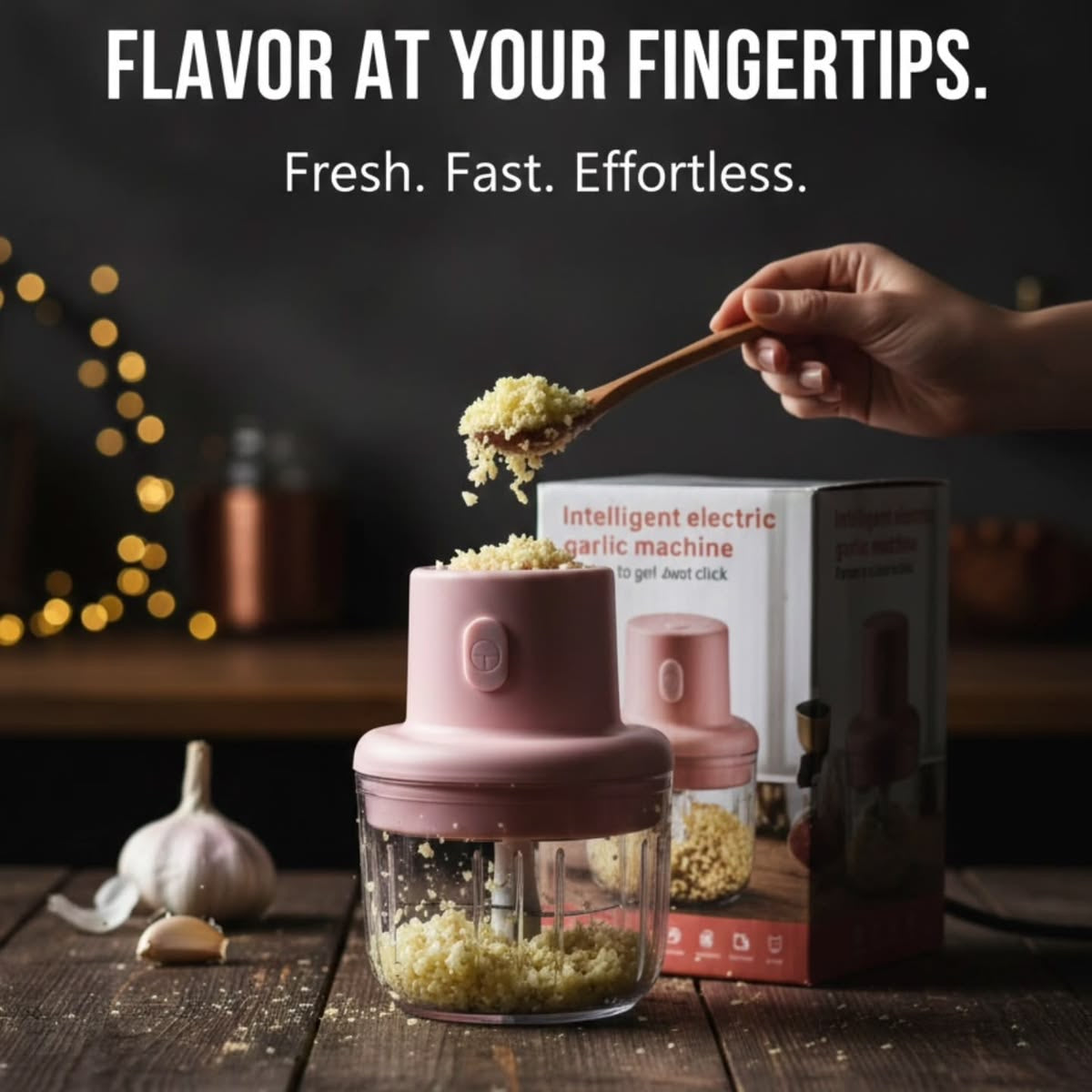 Portable Electric Food Chopper & Mini Blender – Fast, Compact Kitchen Helper