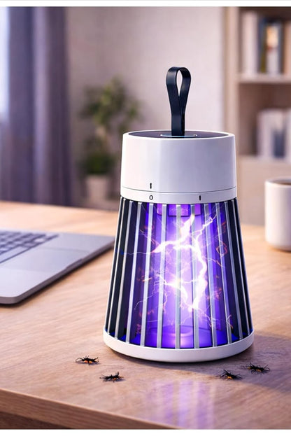 Rechargeable Electric Mosquito Killer Lamp – UV Light Insect Trap with USB Charging